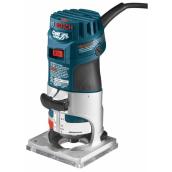 Bosch Colt Electronic Variable-Speed Corded Palm Router - 6.5-Amp Motor - 35000 RPM - Quick Clamp System