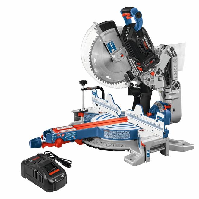 Bosch 18-V Mitre Saw with Accessories - 12-in