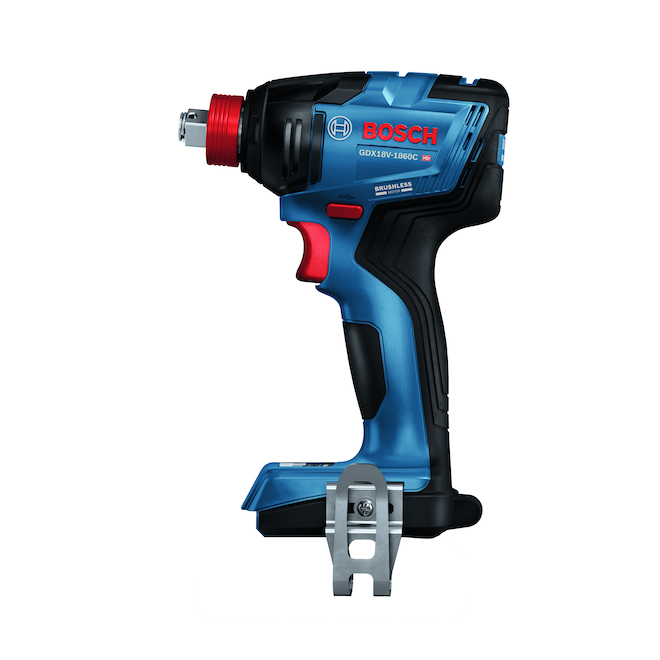 Bosch Freak 18V Brushless 1/4-in and 1/2-in Two-In-One Bit/Socket Impact Driver (Bare Tool)