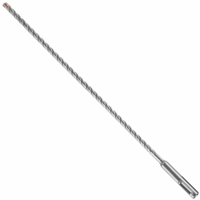 Foret pour marteau perforateur en acier Bulldog 3/8 x 6 po de Bosch, 1 unité