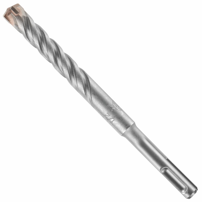 Bosch 1/2 x 6-in Bulldog Steel Hammer Drill Bit, 1 unit