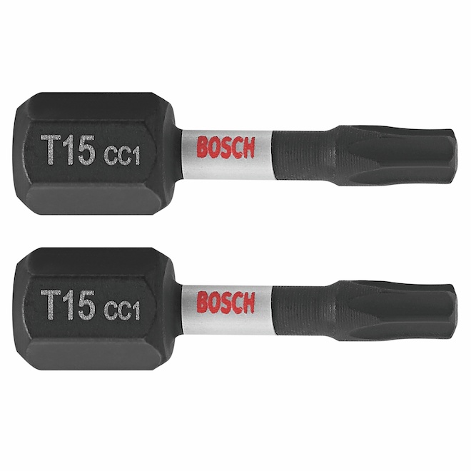 Lot De 3 Embouts De Tournevis Double Extrémité Bosch 25 Mm - PH1/PH2/PH3, Queue C6.3 | Compatible Avec Toutes Les Marques