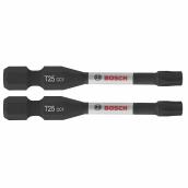 Bosch Impact Driver 2-in T25 Steel Bits - 2 Pieces - Hex Shank