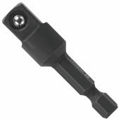 Support adaptateur de douille en acier pour perceuse-visseuse à choc Bosch, 1/4 x 3/8 po, tige hexagonale