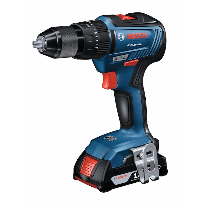 Bosch Hammer Drill and Driver Kit 18V Brushless with Carrying Bag and Charger
