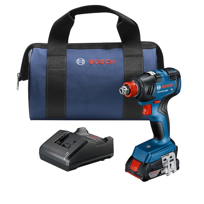 Bosch Impact Driver Set Brushless 18V with Carrying Bag and Charger