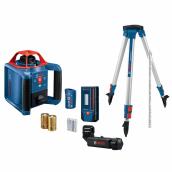 Bosch 1000-ft Red Beam Self-Levelling Rotary 360° Laser Level Kit