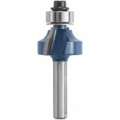 Bosch Carbide-Tipped Roundover Router Bit 3/16-in x 1/2-in