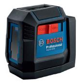 Bosch Self-Leveling Cross-Line Laser Red Beam with Support 50-ft