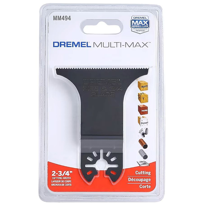 Dremel Universal Bi Metal/ Wood/ Drywall Cutting Oscillating Multi-Tool Blade 2 3/4-in 1/pk