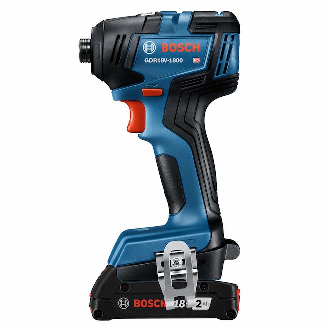 Bosch Brushless Impact Driver Set with 1/4 Hex - 18 Volts - With Battery and Charger