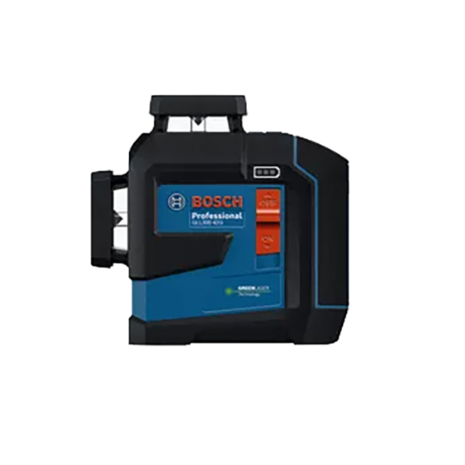 Bosch 3.7 V 360-Degree Cross-Line Self-Level Three-Plane Laser - Green Beam