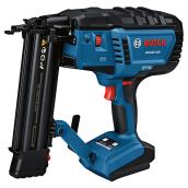 Cloueuse de finition sans fil sans balais par Bosch 18 V calibre 18