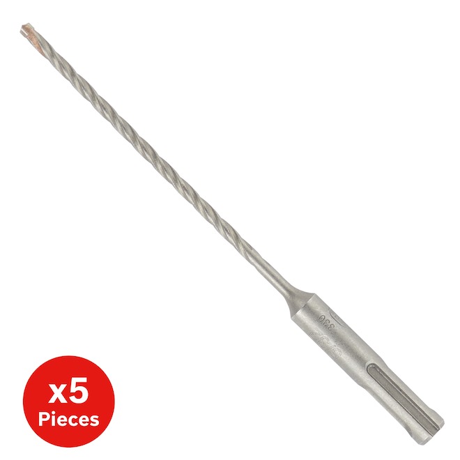 Bosch 5-Pack 5/32 x 6-in Bulldog Tough Rotary Hammer Bit