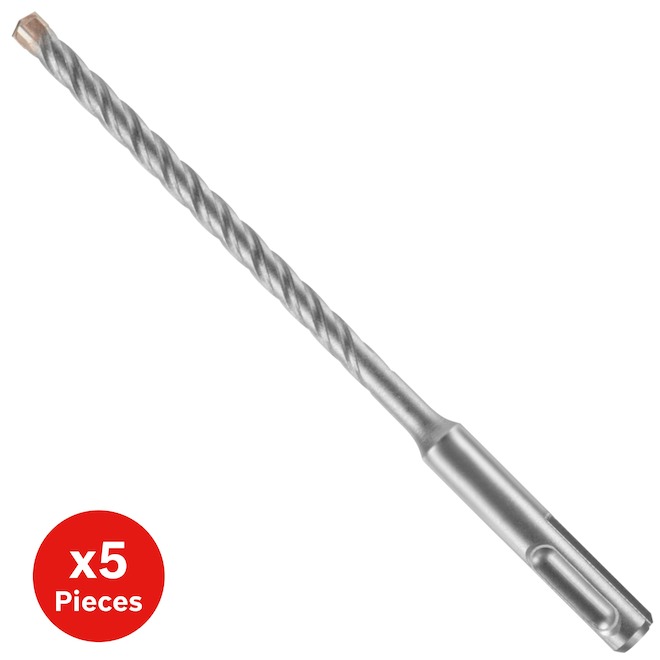 Bosch 5-Pack 1/4 x 6-in Bulldog Tough Rotary Hammer Bit