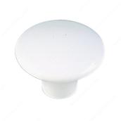 Richelieu Cabinet Knob - White - Plastic