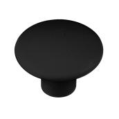 Richelieu Cabinet Knob - Black - Plastic