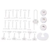 Safety 1st 26-Piece White Plastic Child-Proofing Kit