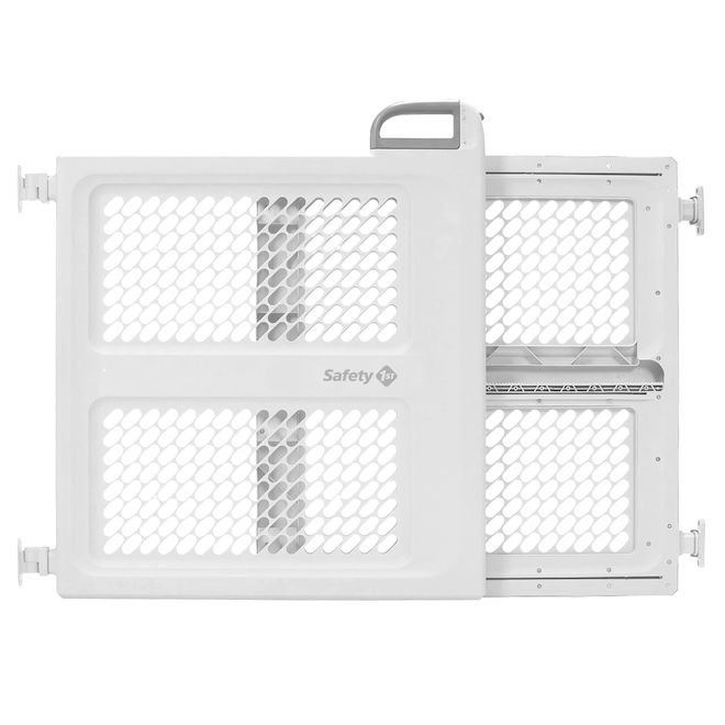 Barrière de sécurité Lift & Lock Safety 1st en plastique blanc, 28 à 42 po double fonction