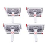 Safety 1st Latch Locks with Adhesives - Pack of 4