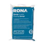 Rona Professional Grouting Sponge - Yellow - Limited Lifetime Warranty - 7 1/2-in L x 4 1/2-in W x 2-in T