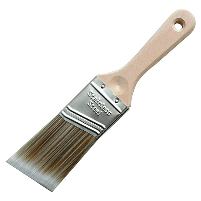 Rona Paint Brush - Synthetic - 1 1/2-in W - Short Wood Handle