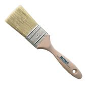 2" Straight Brush - Mixed Bristles - Wooden Handle