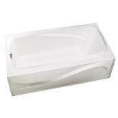 MAAX Dubai Bathtub - Acrylic - Left Drain - 33.75-in x 60-in - White