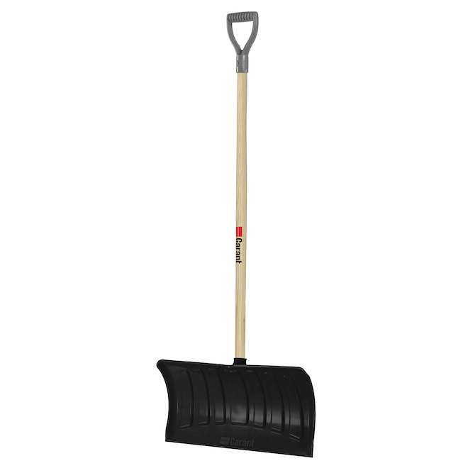 Garant Lightweight Snow Shovel 21-in in Red or Black Poly