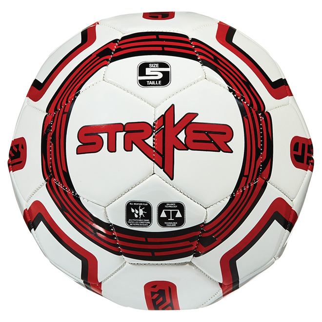 STRIKER EURO Ballon de soccer, taille 5 V1054P RONA