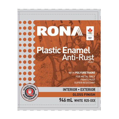 RONA Alkyd AntiRust Paint and Metal Primer RONA
