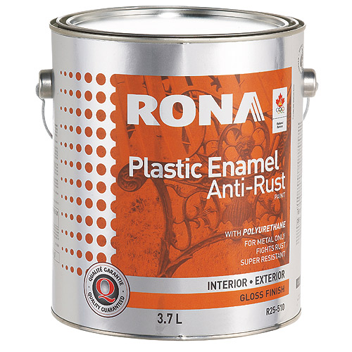 RONA Paint Alkyd AntiRust Paint and Metal Primer RONA