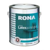 Peinture d'intérieur RONA, latex acrylique, 3,6 L, fini velouté