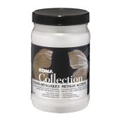 Peinture métallique, perle blanche