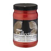 Peinture métallique, rouge écarlate