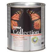 RONA Collection Paint and Primer - 100% Acrylic Latex - Matte Finish - 927-ml - Natural White