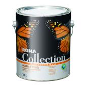 RONA Collection Paint and Primer - 100% Acrylic Latex - Matte Finish - 3.6-L - Medium Base