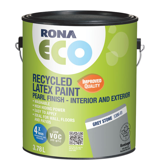 Recycled Int/Ext Paint - Stone Grey