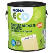 Peinture recyclée au latex, fini velours, Lumière, 3,78 l