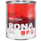 Exterior Acrylic Latex Paint - 927 ml - White - Semi-Gloss