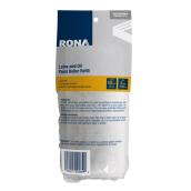 Rona Roller Cover Refill - Trim Coaters - 6-mm - 4-in W - Lint Free - Woven Fabric Fibres