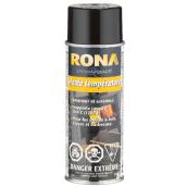 Peinture haute température en aérosol 340g - Noir lustré