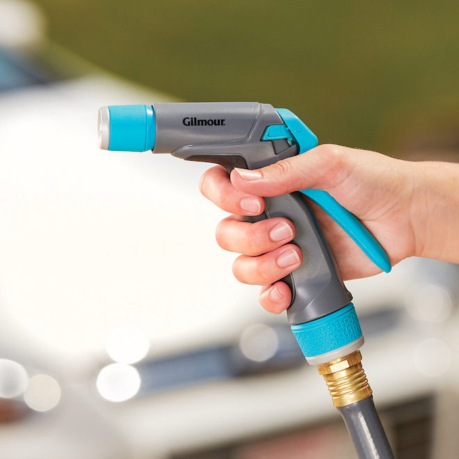 Adjustable Water Spray Gun - Rear Control - Aqua