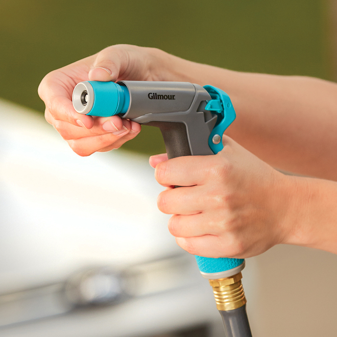 Adjustable Water Spray Gun - Rear Control - Aqua