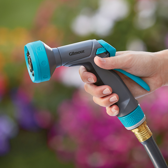 Adjustable Water Spray Gun - Rear Control - Aqua