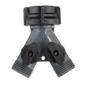 Dual Shut-off Valve Connector - PVC