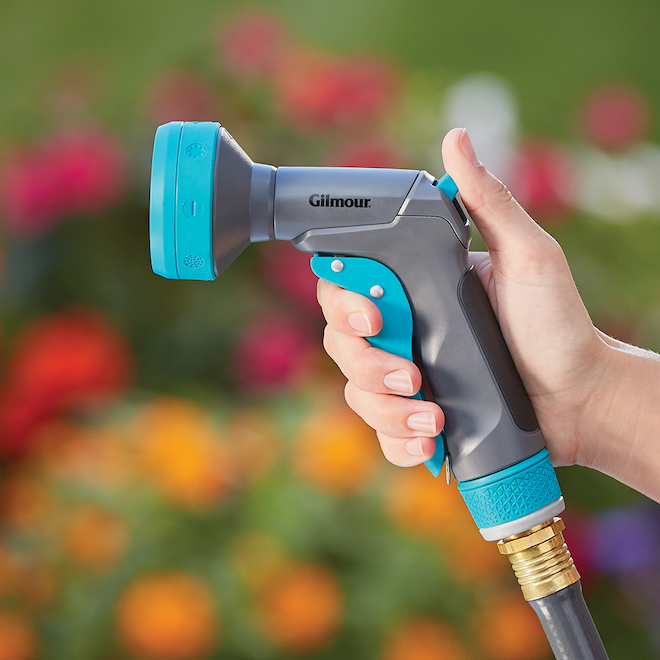 Adjustable Water Spray Gun - Front Control - Aqua