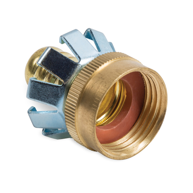 GILMOUR Female Clinch Coupling - Brass - 5/8 858004-1002