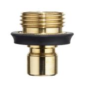Heavy-Duty Quick Male Connector - Brass