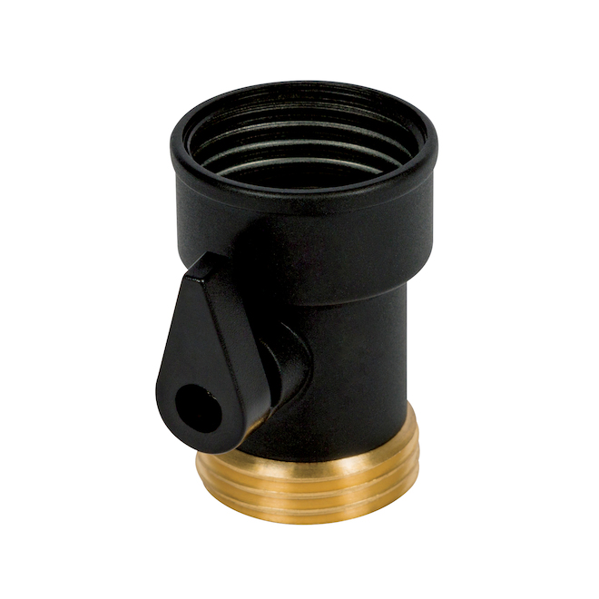 RONA Shut-Off Valve in Metal with Brass Threads - 5/8-in